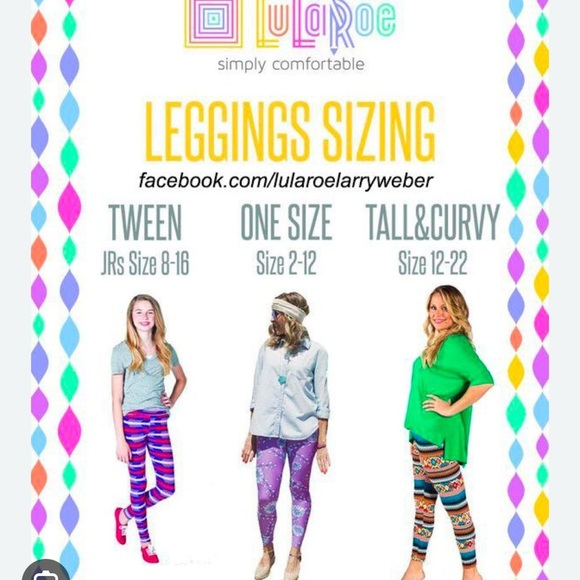 Lularoe womens OS (2-12) Cupcake Leggings New no tags - Picture 3 of 5